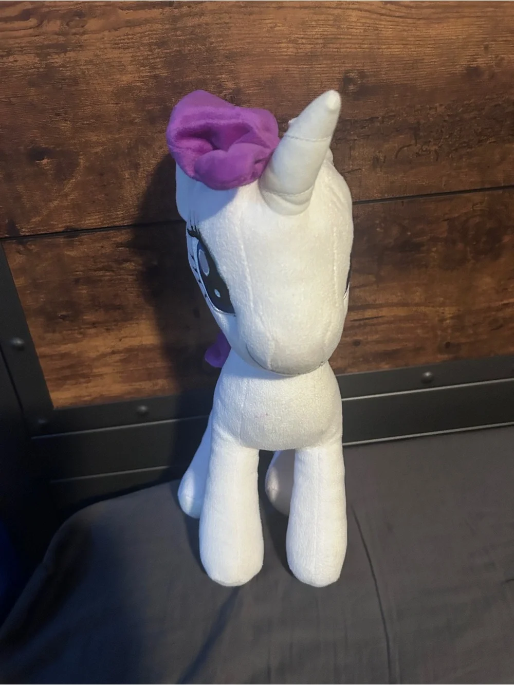 Hasbro My Little Pony Plush Tag - Rarity: White, Pink, Black